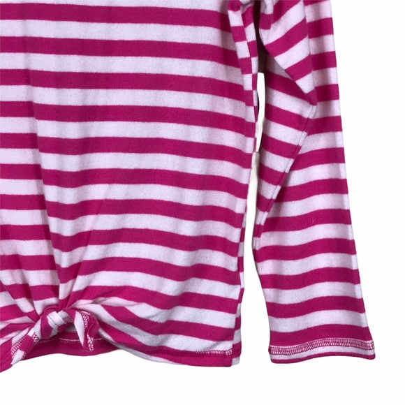 Old Navy Pink Stripe Crew Sweater Top - Picture 6 of 12